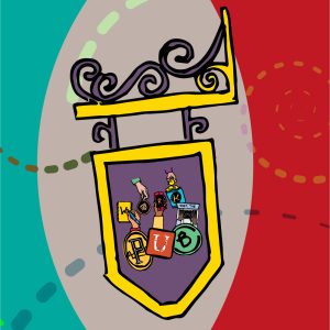 Work from the Pub sign