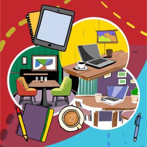 What spaces could pubs offer workers?