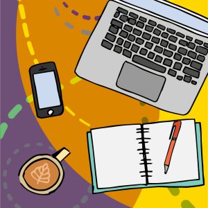 What do people require when working from a pub?